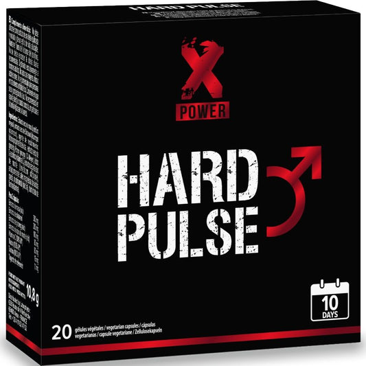 XPOWER - HARD PULSE EXPRESS BEHANDELING 10 DAGEN ERECTIE EN STAMINA 20 CAPSULES