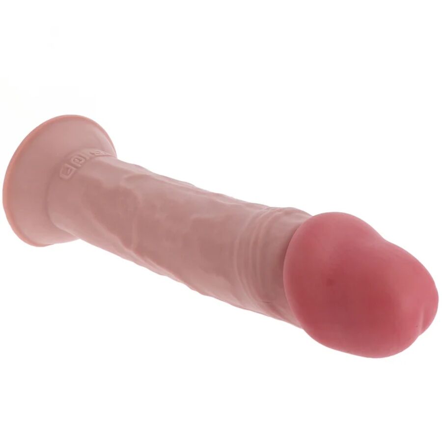 GET REAL - LUXE DIKKE TPE DONG MET DUBBELE DICHTHEID 35,5 CM