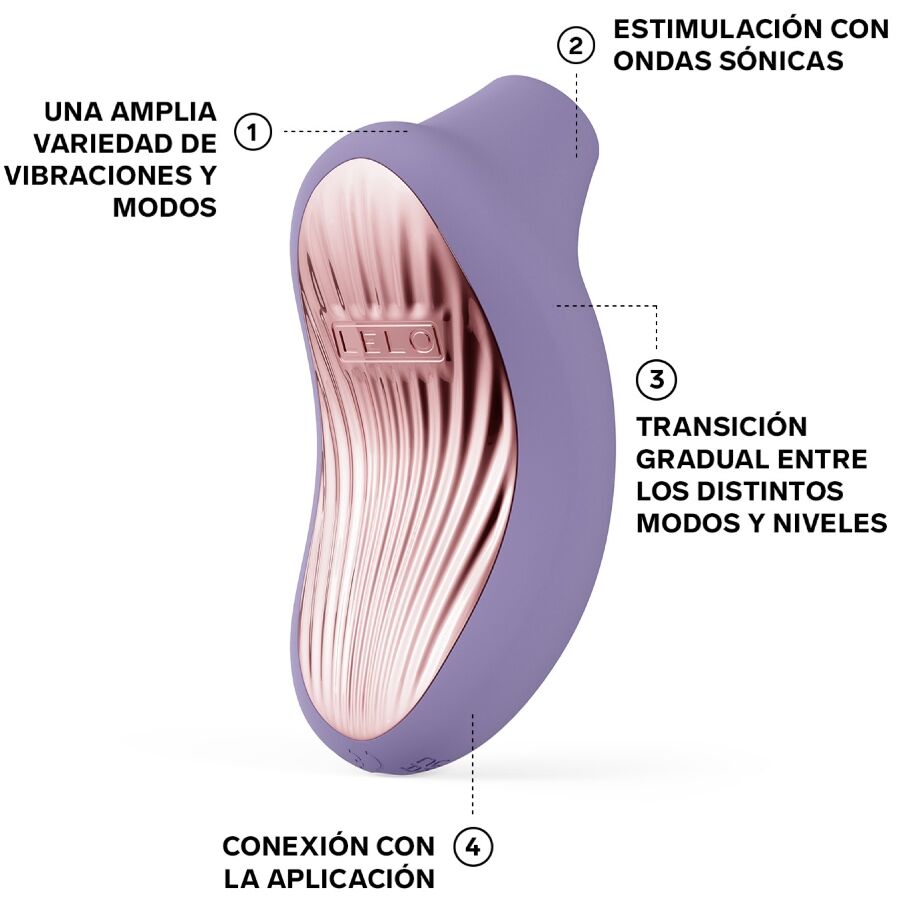 LELO - SONA 3 SONISCHE CLITORALE MASSAGEUR VIOLET DUSK