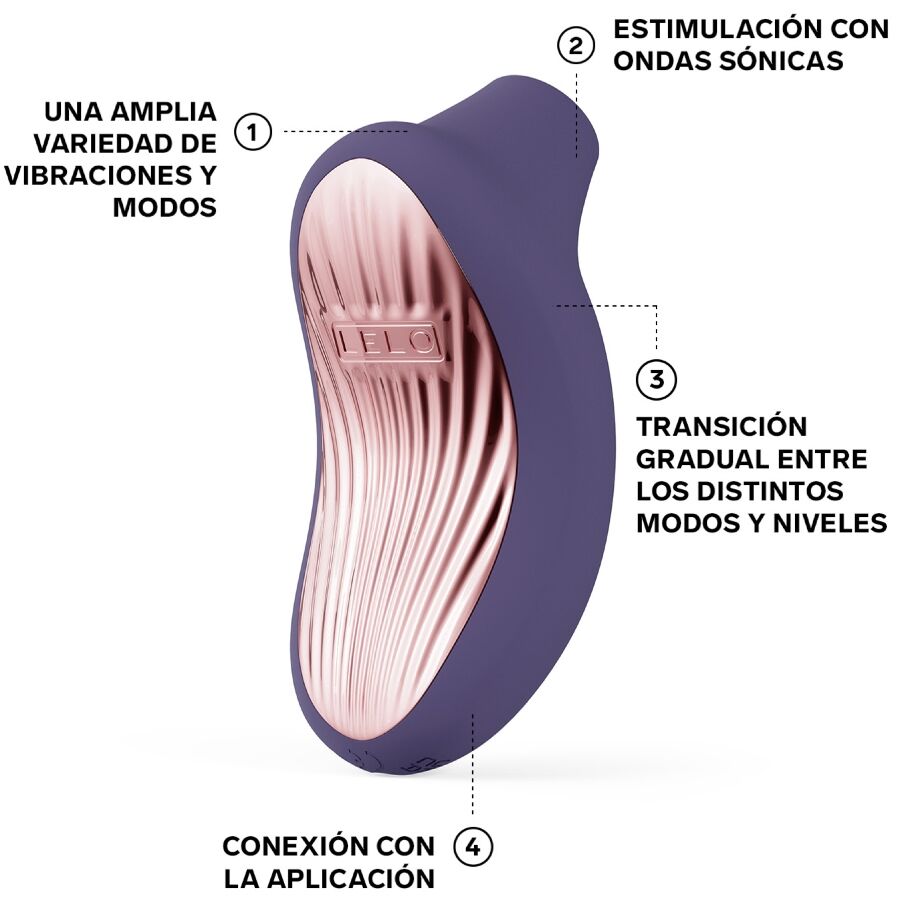 LELO - SONA 3 SONISCHE CLITORISMASSAGER CYBER PURPLE