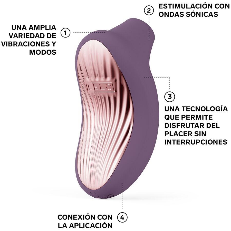 LELO - SONA 3 CRUISE SONISCHE KLITORMASSAGER PLUM