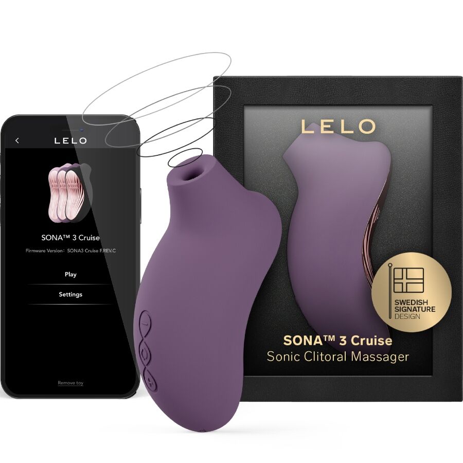 LELO - SONA 3 CRUISE SONISCHE KLITORMASSAGER PLUM