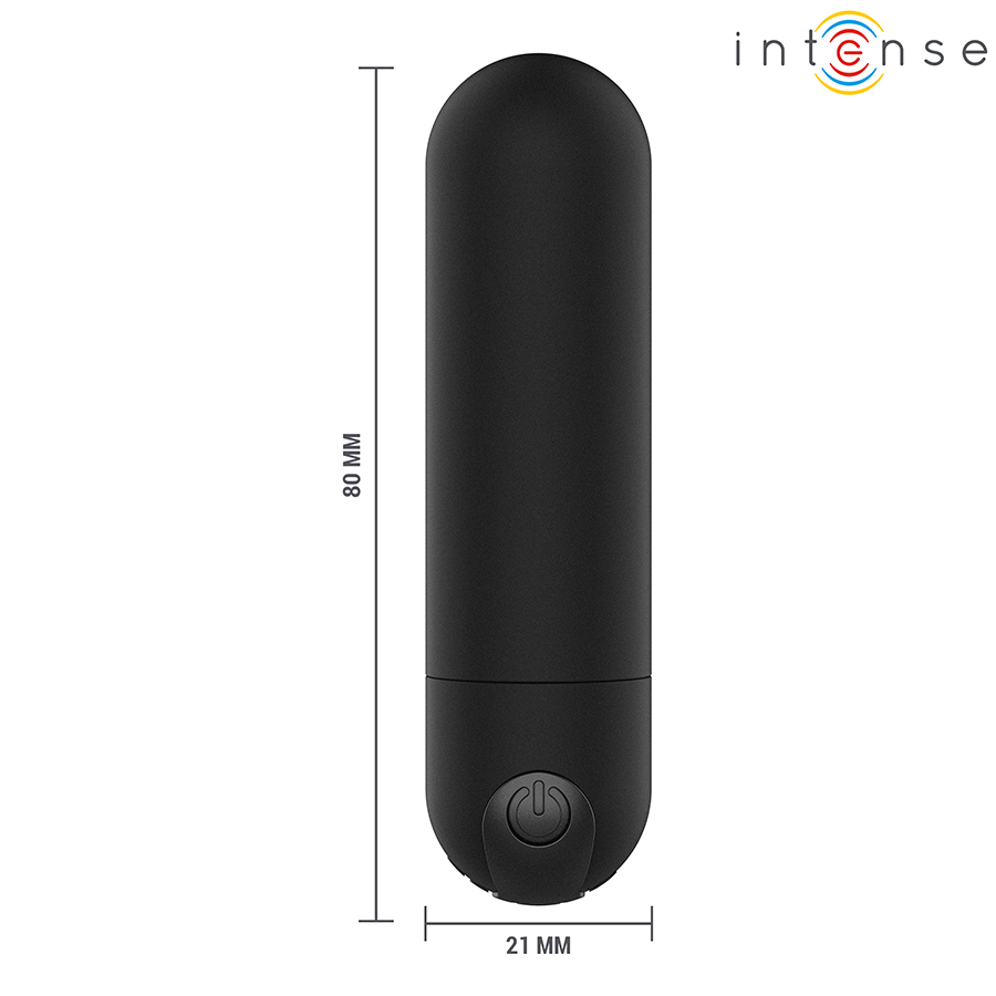 INTENSE - KAREN MINI OPLAADBARE TRILLBULLET ZWART