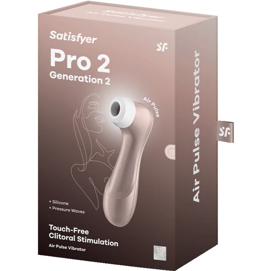 SATISFYER - PRO 2 NIEUWE GENERATIE 2 LUCHTDRUKVIBRATOR