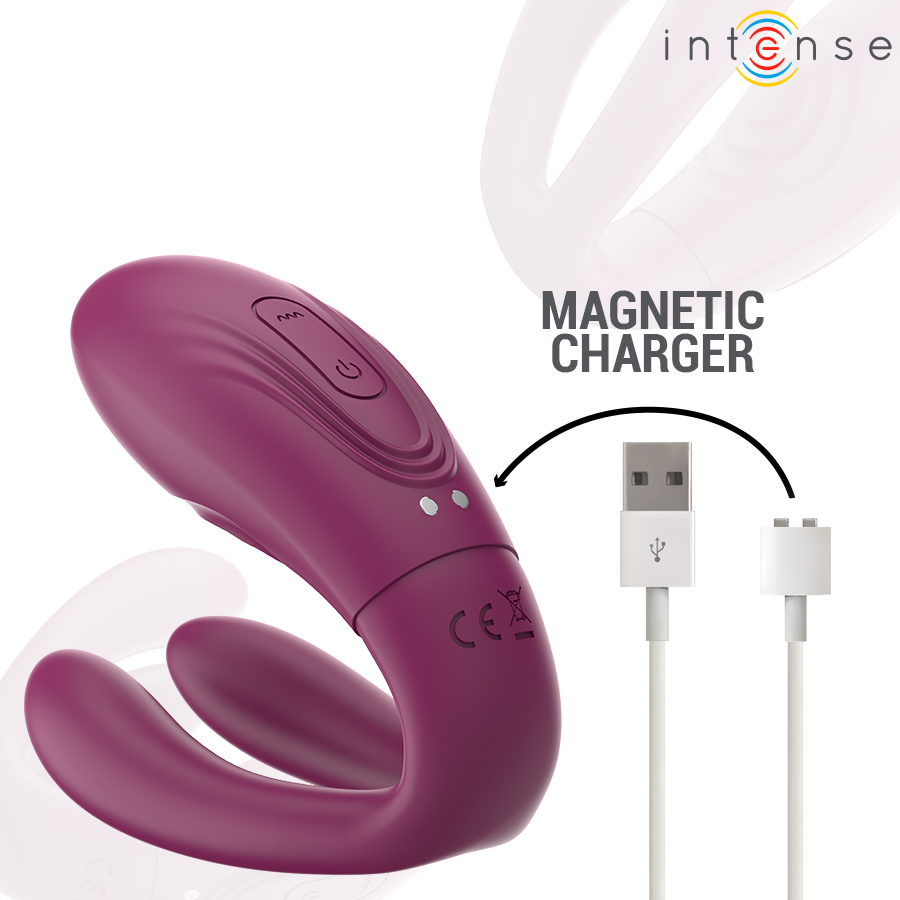 INTENSE - SANDRA TAPPING- EN TRILLINGSKLEMSTIMULATOR AFSTANDSBEDIENING