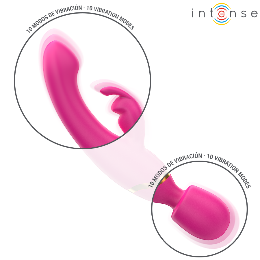 INTENSE - WINONA DUBBELE VIBRATOR RABBIT & WAND