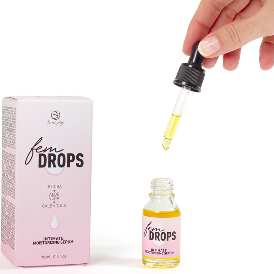 SECRETPLAY - FEM DROPS INTIEM HYDRATEREND SERUM 15 ML