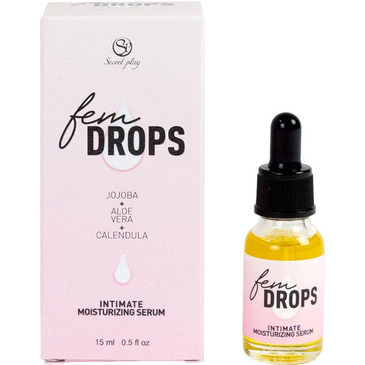 SECRETPLAY - FEM DROPS INTIEM HYDRATEREND SERUM 15 ML