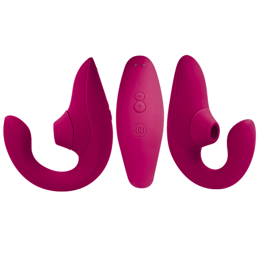 WOMANIZER - BLEND RABBIT VIBRATOR STIMULATOR VIBRANT ROZE