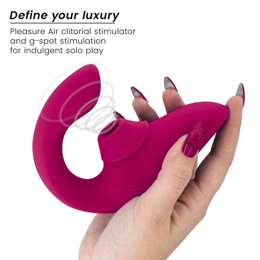 WOMANIZER - BLEND RABBIT VIBRATOR STIMULATOR VIBRANT ROZE