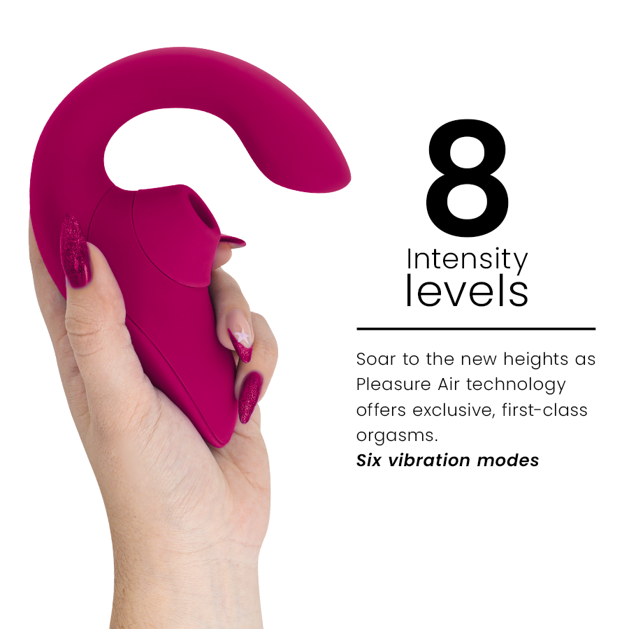 WOMANIZER - BLEND RABBIT VIBRATOR STIMULATOR VIBRANT ROZE