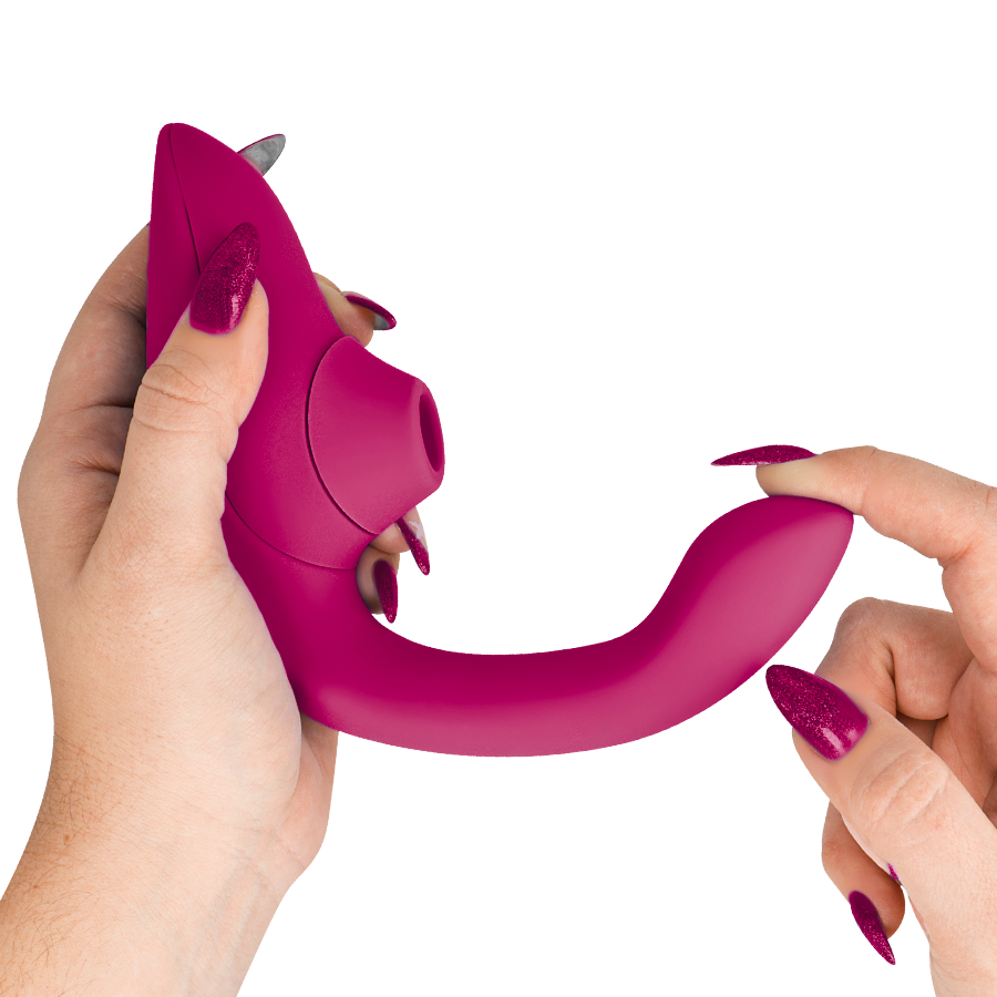 WOMANIZER - BLEND RABBIT VIBRATOR STIMULATOR VIBRANT ROZE