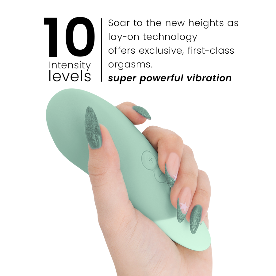 WOMANIZER - VIBE Oplegvibrator Stil Saliegroen