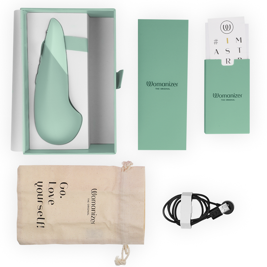 WOMANIZER - VIBE Oplegvibrator Stil Saliegroen