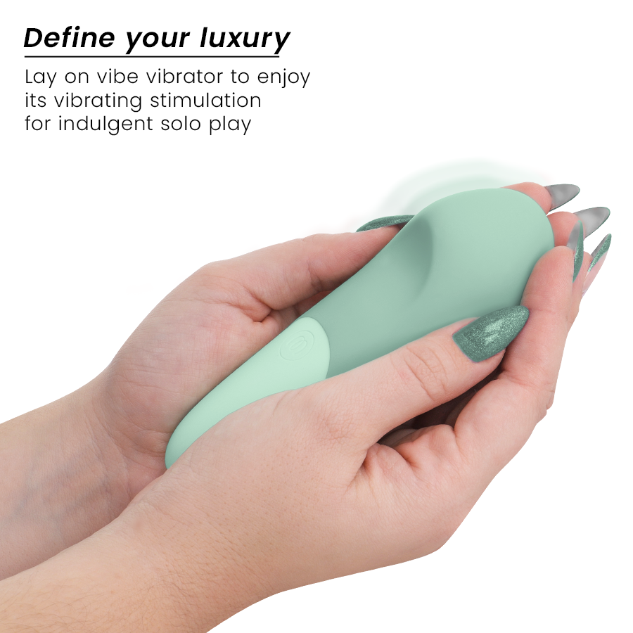 WOMANIZER - VIBE Oplegvibrator Stil Saliegroen