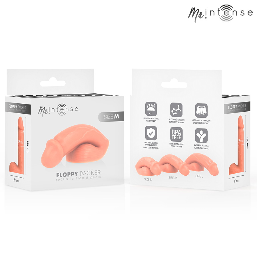 MR INTENSE - FLOPPY MAAT M REALISTISCHE PACKER