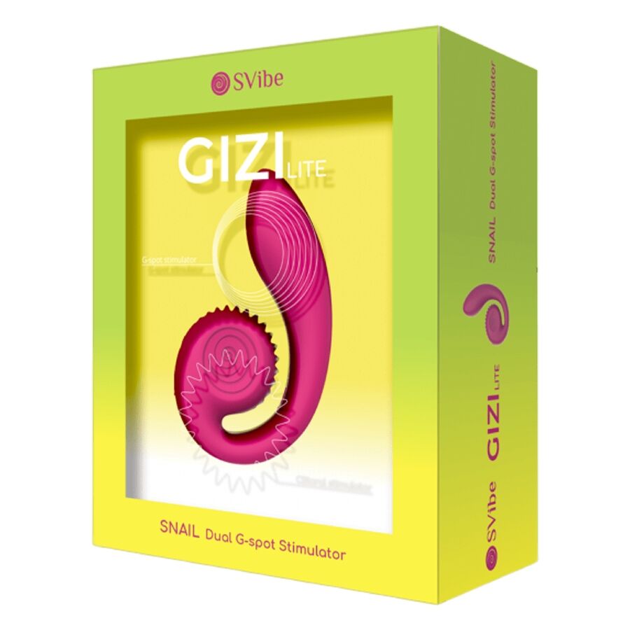 SNAIL VIBE - GIZI LITE DUAL G-SPOT & KLITORALE ROZE VIBRATOR