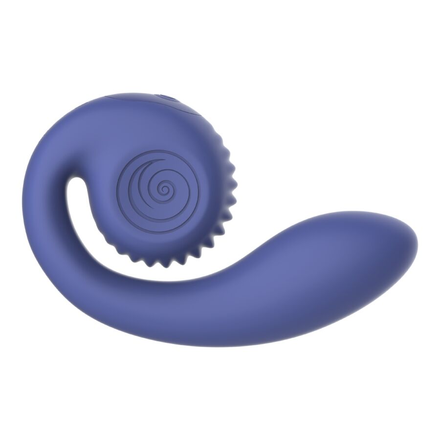 SNAIL VIBE - GIZI LITE DUBBELE G-PLEK & CLITORALE PAARSE VIBRATOR