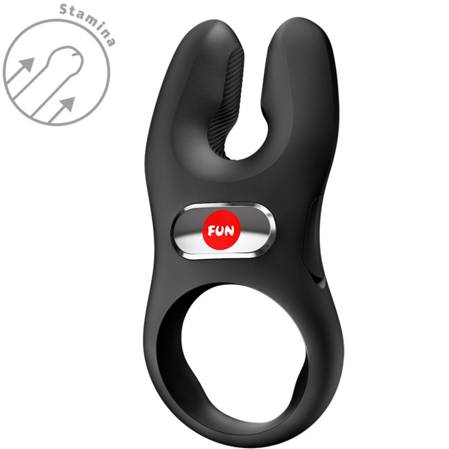FUN FACTORY - NOS PRO VIBRERENDE COCKRING ZWART
