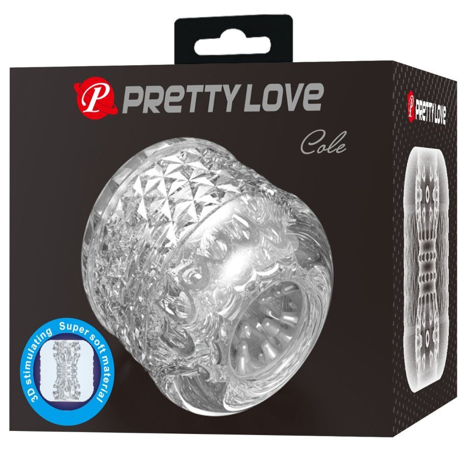 PRETTY LOVE - COLE MASTURBATOR MET DUBBELE INGANG