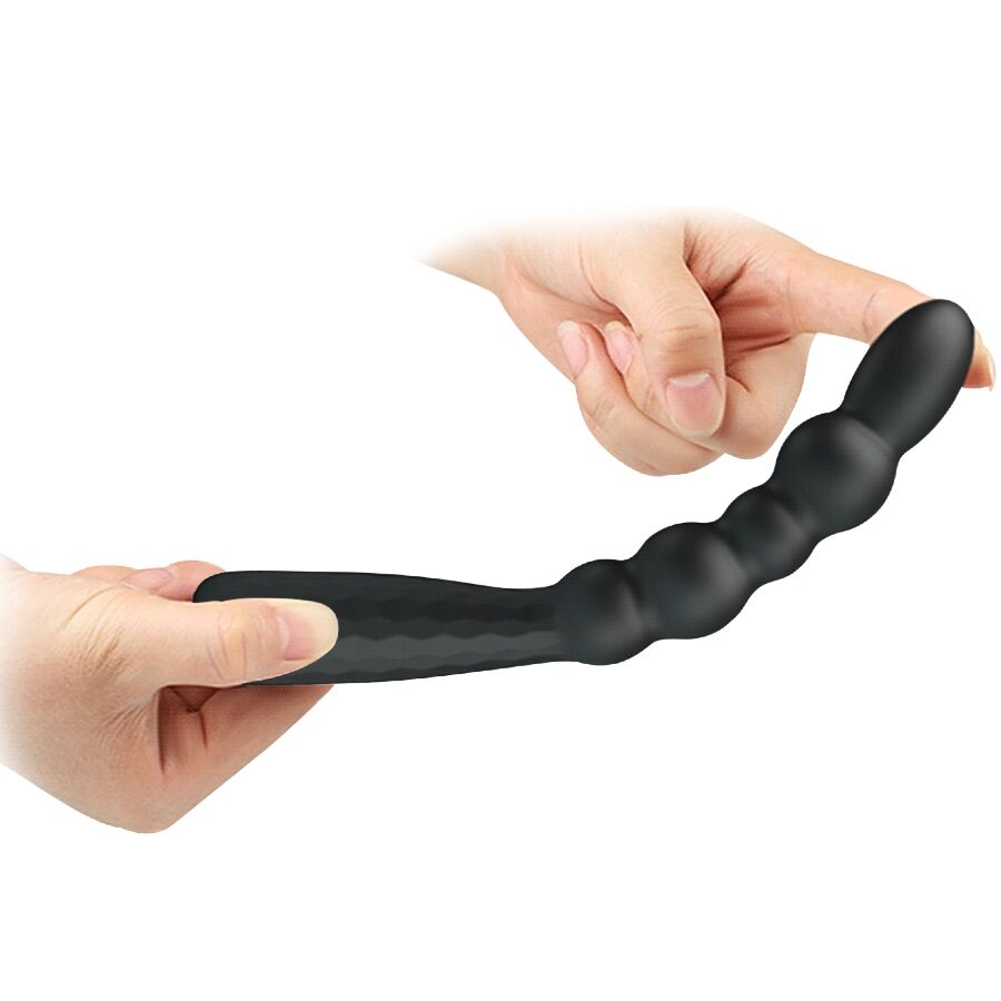 MR PLAY - FLEXIBELE TRILLENDE ANAALPLUG