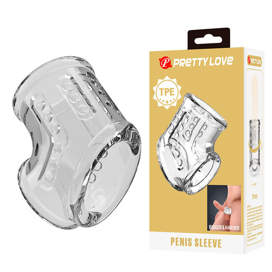 PRETTY LOVE - KORTE TRANSPARANTE PENISHULS