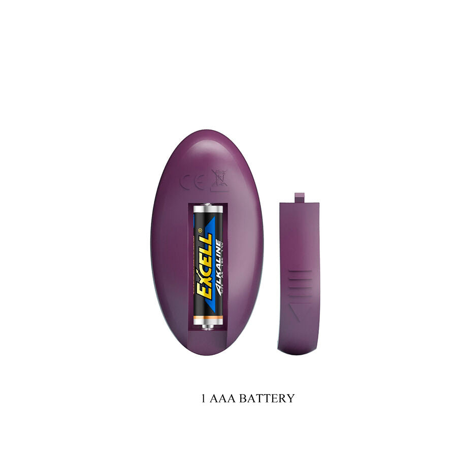 PRETTY LOVE - LUKA ZIT-VIBRATOR MET WARMTED EFFECT EN AFSTANDSBEDIENING