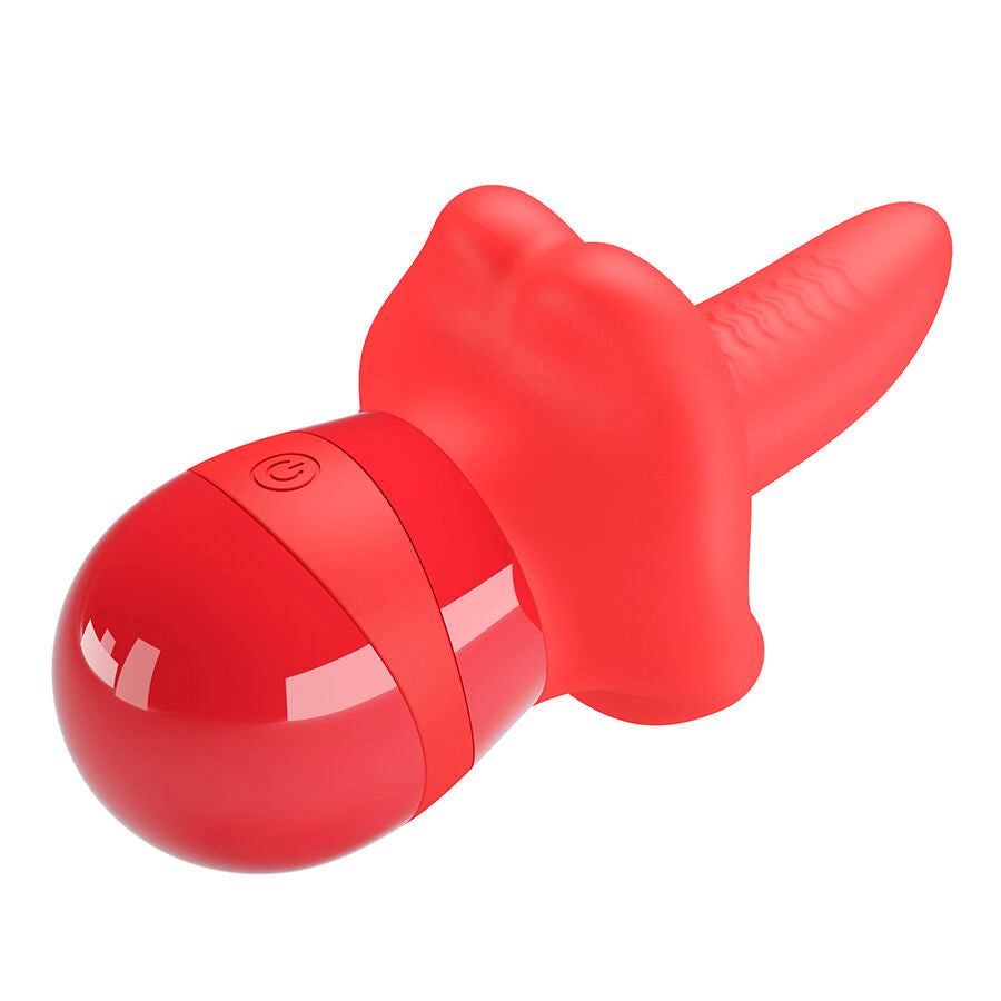 PRETTY LOVE - OBELIA MASTURBATOR TONGUE VIBRATOR MET ORBITALE BEWEGING