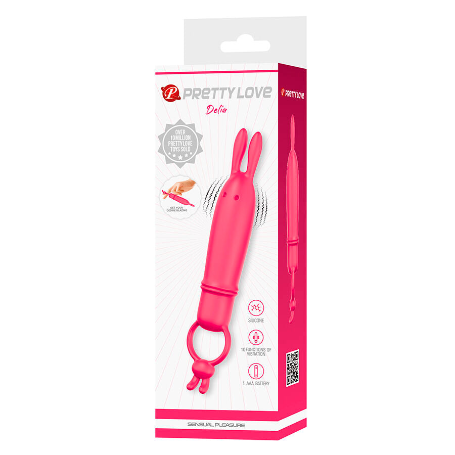 PRETTY LOVE - DELIA KONIJNENVIBRATOR MET WEERSTANDSRING