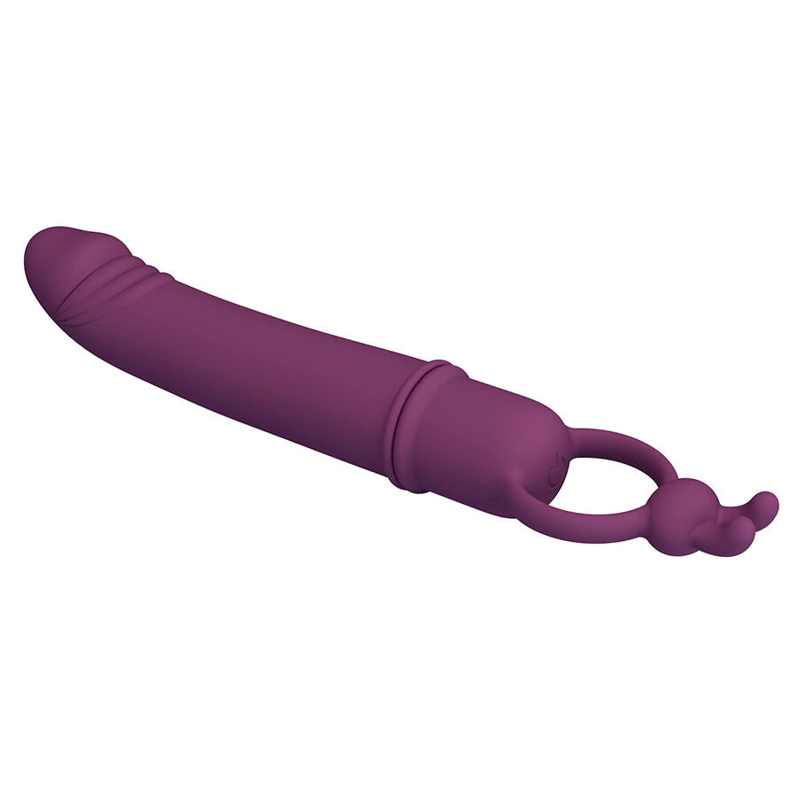 PRETTY LOVE - CORA VIBRATOR PENISVORM MET WEERSTANDSRING