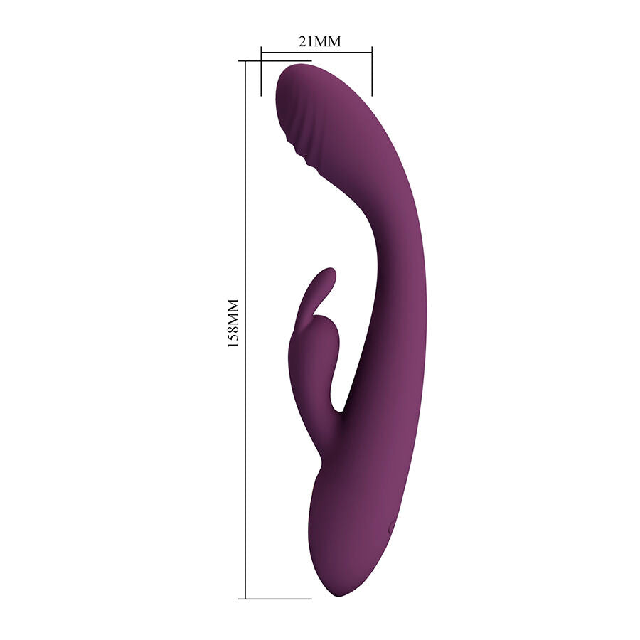 PRETTY LOVE - EMMA KONIJN PAARSE VIBRATOR MET STIMULATOR