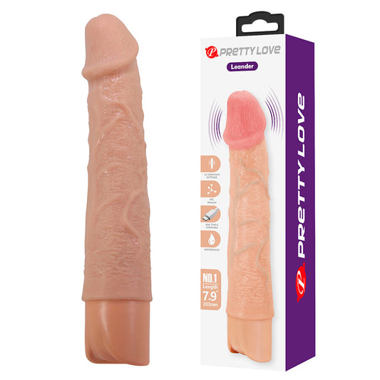 PRETTY LOVE - LEANDER FLEXIBELE REALISTISCHE VIBRATOR
