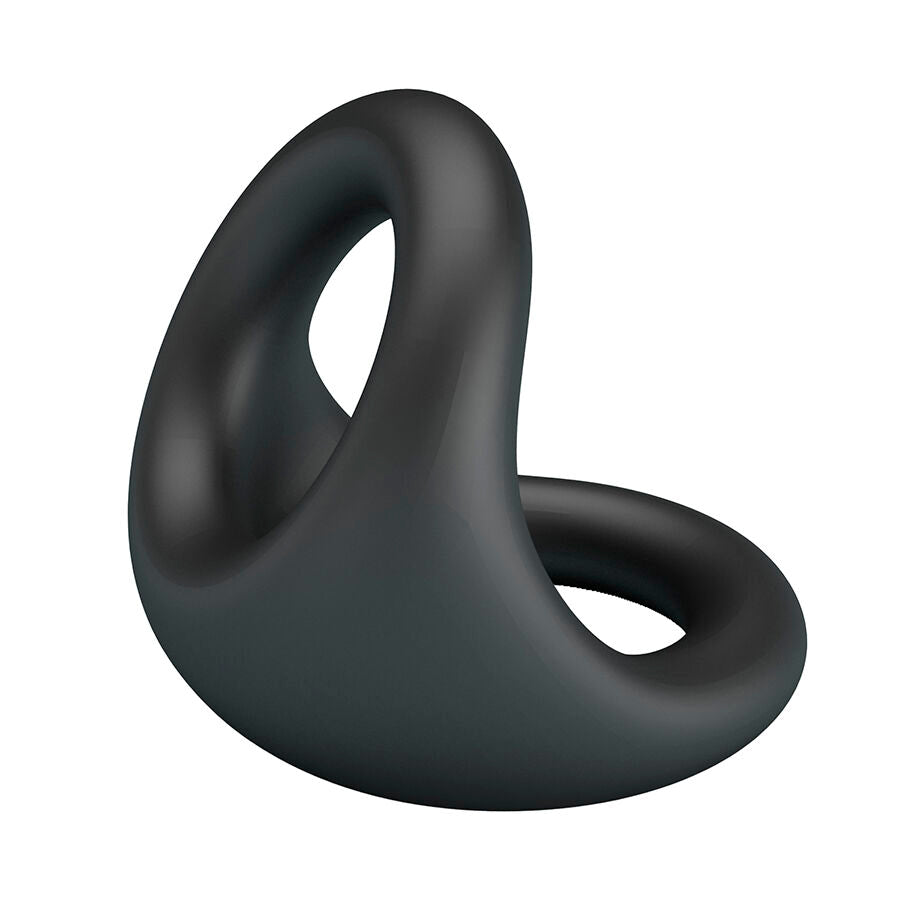 CRAZY BULL - NESTOR ERGONOMISCHE PENIS- EN TESTIKELRING