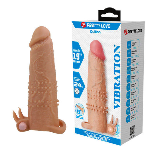 PRETTY LOVE - QUILLON PENISHOES MET CLITORISSTIMULATOR EN TRILLING