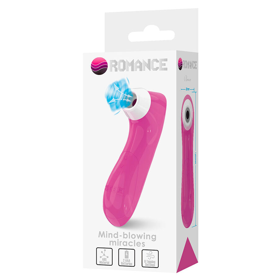 ROMANCE - CLITORALE ZUIGAPPARAAT MET ROZE PULSATIE TECHNOLOGIE