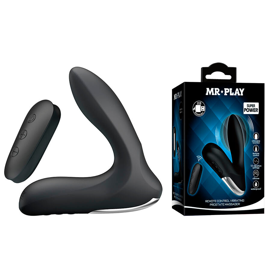 MR PLAY - PROSTAATMASSEUR MET TRILLINGEN EN AFSTANDSBEDIENING