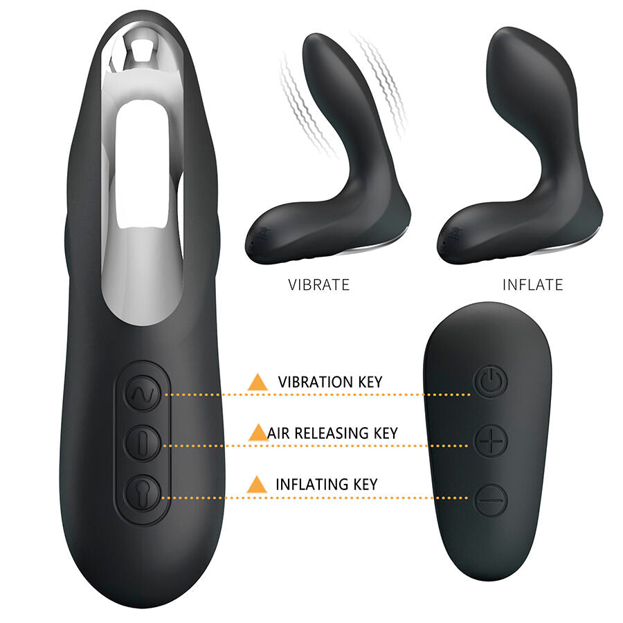 MR PLAY - PROSTAATMASSEUR MET TRILLINGEN EN AFSTANDSBEDIENING