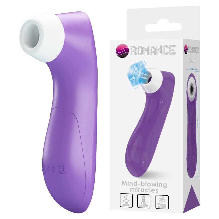 ROMANCE - CLITORALE ZUIGNAP MET PULSATIE TECHNOLOGIE PAARS
