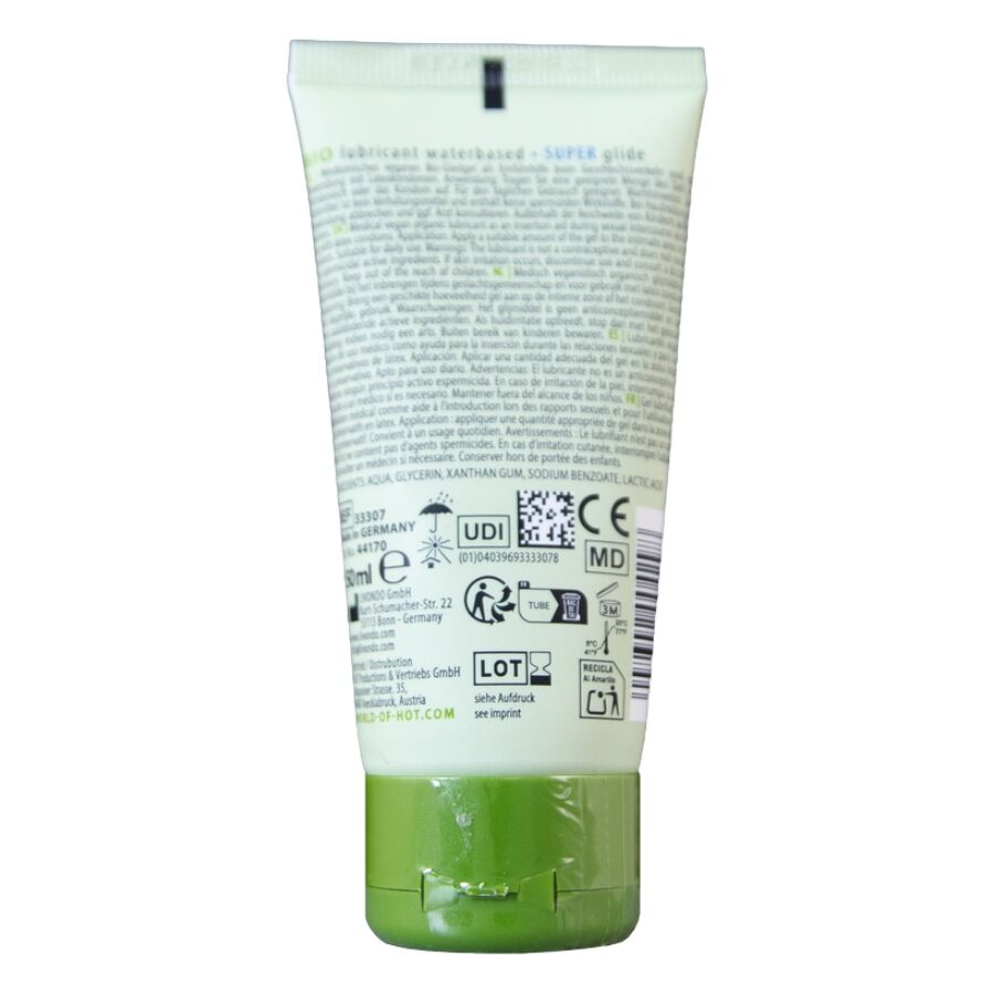 HOT - BIO GLIJMIDDEL OP WATERBASIS 50 ML