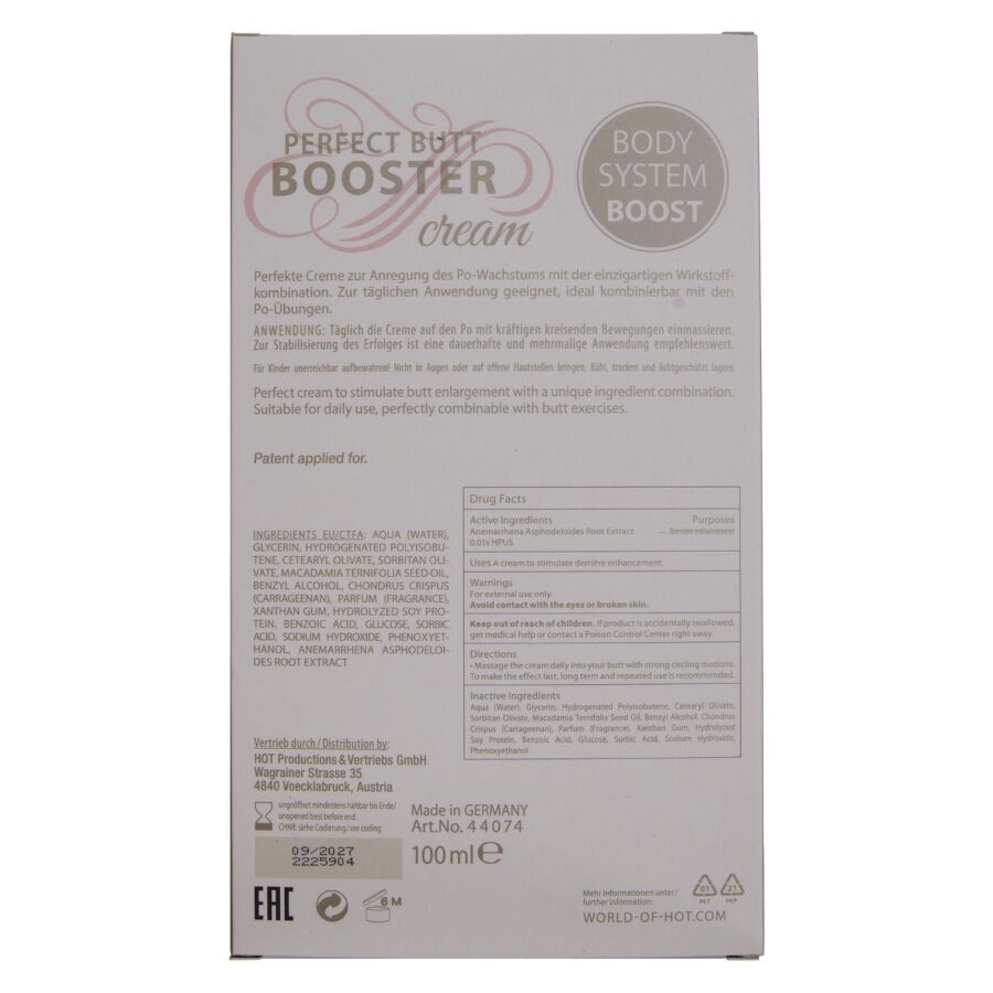 HETE - XXL BILLEN VERGROTENDE CRÈME 100 ML
