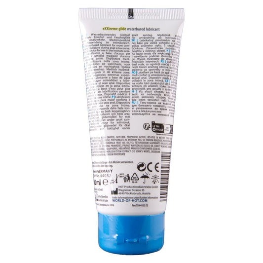 HOT - EXXTREME GLIDE GLIJMIDDEL OP WATERBASIS + COMFORT OLIE A+ 100 ML