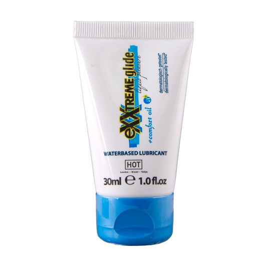 HOT - EXXTREME GLIDE GLIJMIDDEL OP WATERBASIS + COMFORT OLIE A+ 30 ML