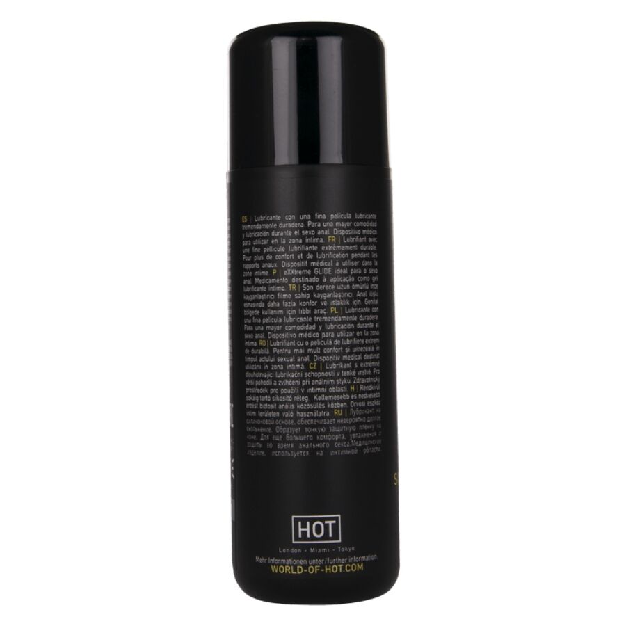 HOT - EXXTREME GLIDE GLIJMIDDEL OP SILICONENBASIS + COMFORTOLIE A+ 100 ML