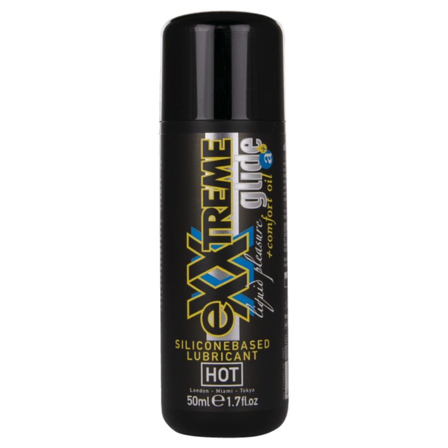 HOT - EXXTREME GLIDE SILICONENGLIJMIDDEL + COMFORT OLIE A+ 50 ML