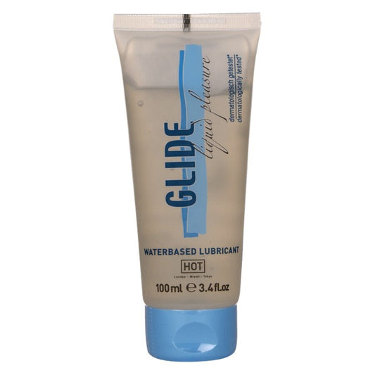 HOT - GLIDE LIQUID PLEASURE GLIJMIDDEL OP WATERBASIS 100 ML