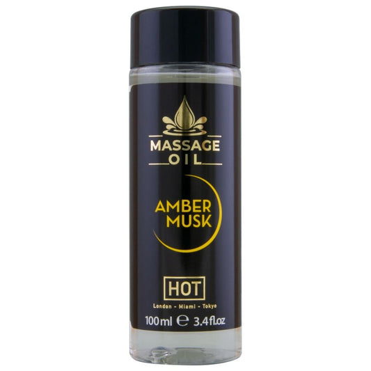 HOT - MASSAGEOLIE AMBER & MUSK 100 ML