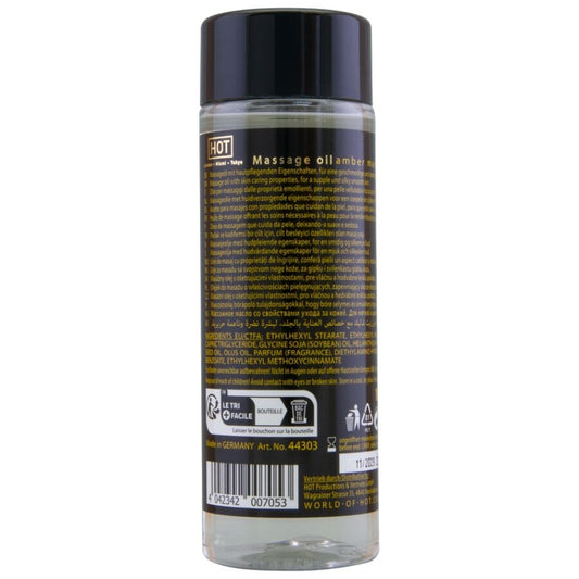HOT - MASSAGEOLIE AMBER & MUSK 100 ML