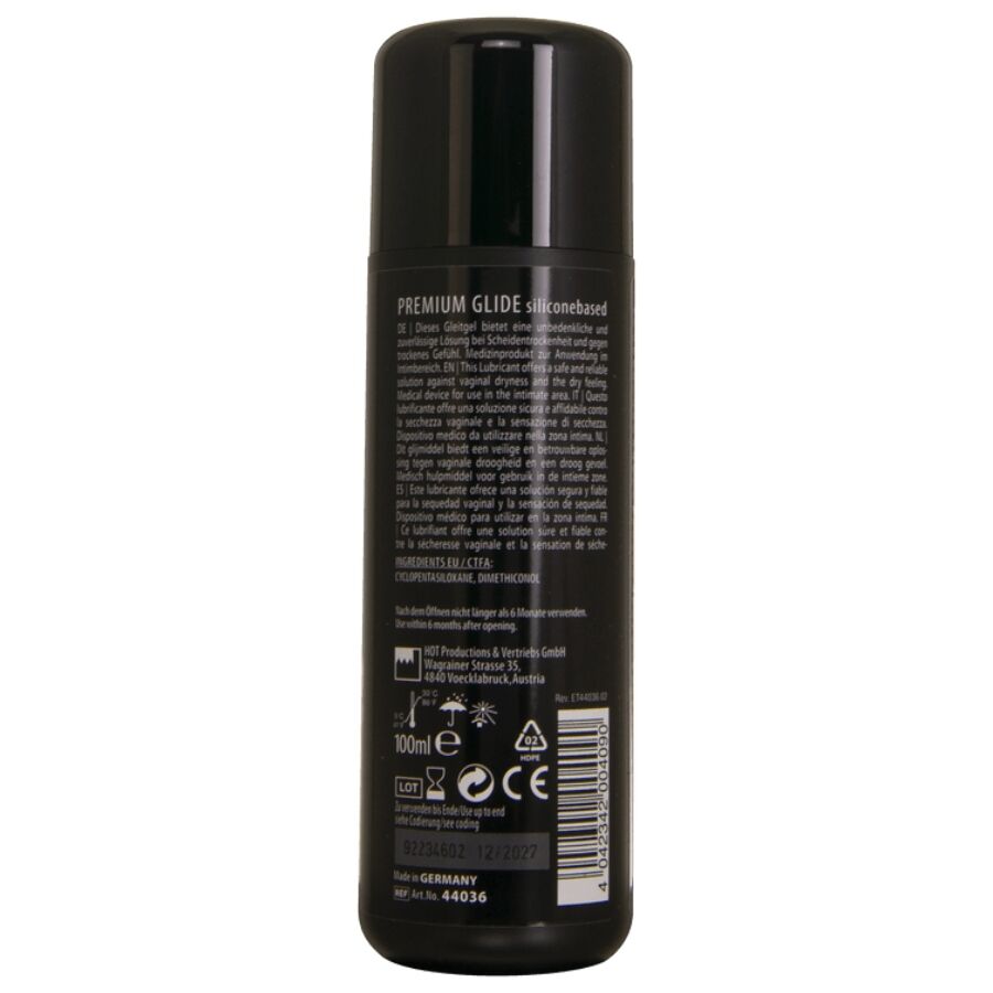 HOT - PREMIUM SILICONE GLIDE SILICONEN LUBRICANT 100 ML