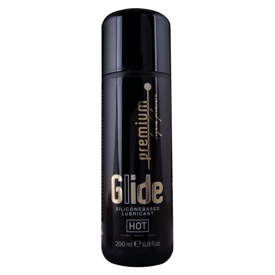 HOT - PREMIUM SILICONE GLIDE GLIBMIDDEL OP SILICONENBASIS 200 ML