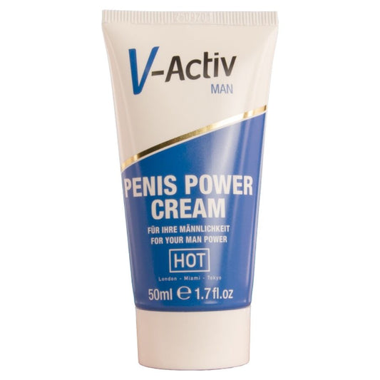 HOT - V-ACTIV PENIS POWER CRÈME VOOR MANNEN 50 ML